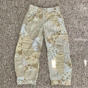 Urban Outfitters BDG Low Rise Elise Barrel Leg Pant Cotton Size 6 Relaxed